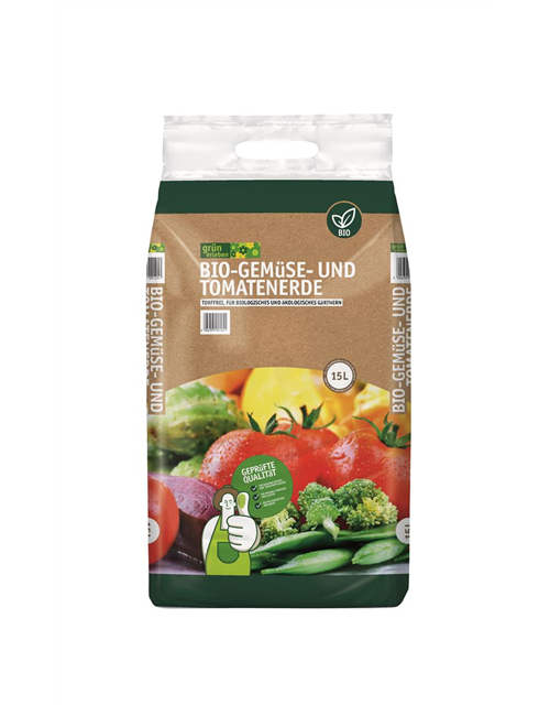Grün erleben Bio Gemüse- und Tomaten-Erde 15L Grün erleben Bio Gemüse- und Tomaten-Erde 15L