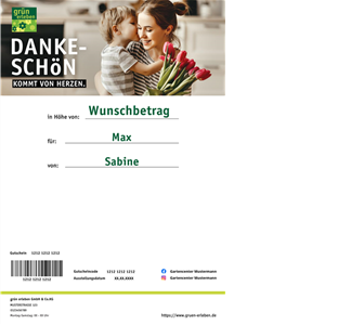 Online-Gutschein