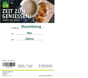 Online-Gutschein