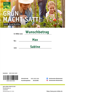 Online-Gutschein