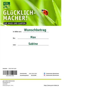 Online-Gutschein